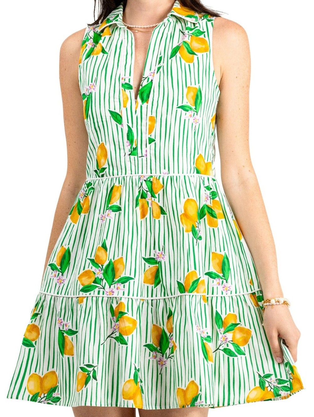 Kiel James Patrick Lemon Blossom Dress M